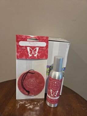 Scentsy 'Be Merry' Scent Circle & Room Spray